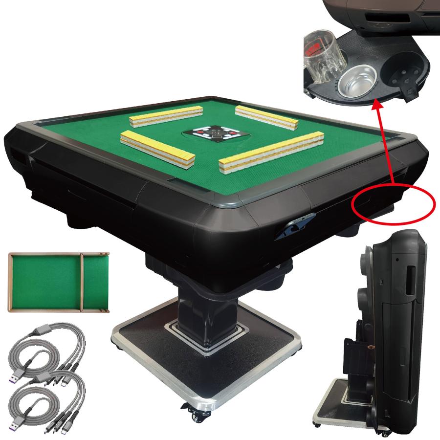 B2129全自動麻雀卓 家庭用折りたたみ 麻雀卓 全自動卓33mm ワインレッド