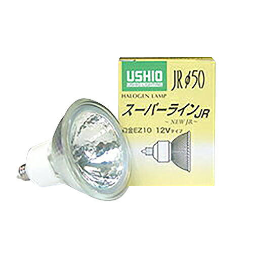 USHIO ハロゲンランプ JR12V50WLW/K/EZ-IR18個セット