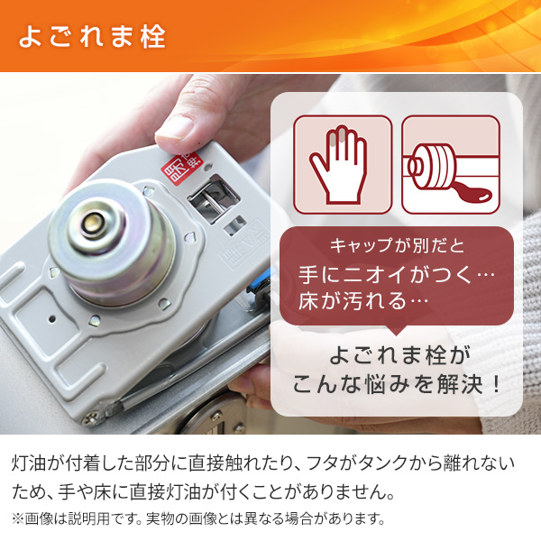 コロナ石油ストーブよごれま栓kx e293wy 5L