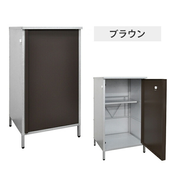 k 収納棚付き塗装ブース 茶色 ガルバリウム鋼板 LED k 収納棚付き塗装