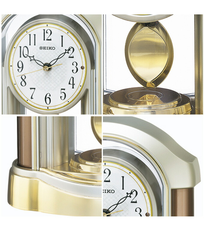 楽天市場】正規品 セイコー 置き時計 置時計 新築祝い アナログ 振り子