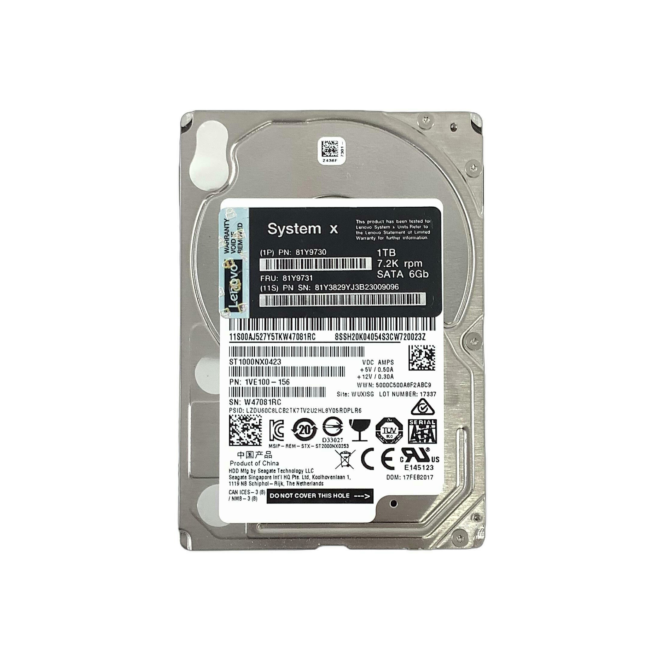 楽天市場】R042-2.5インチ 1TB SATA HDD 1点 SEAGAT/Lenovo/hp/WD 1TB