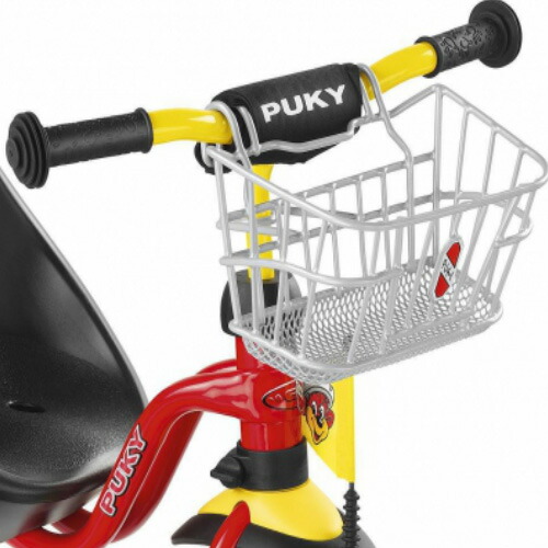 PUKY 三輪車 手押し可能 ドイツ製 前かご 後ろかご付き PUKY 三輪車 手押し可能 ドイツ製 前かご 後ろかご付き