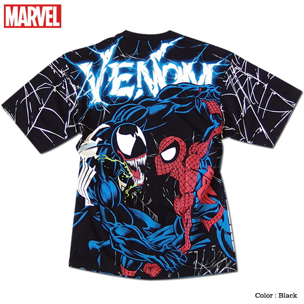 楽天市場】ヴェノム MARVEL ベノム マーベル Tシャツ メンズ