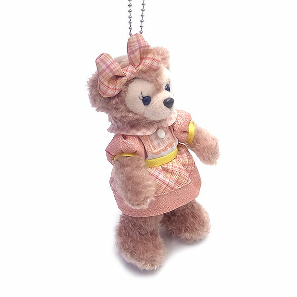 ディズニー、ダッフィー、シェリーメイぬいぐるみバッチ（バレンタイン