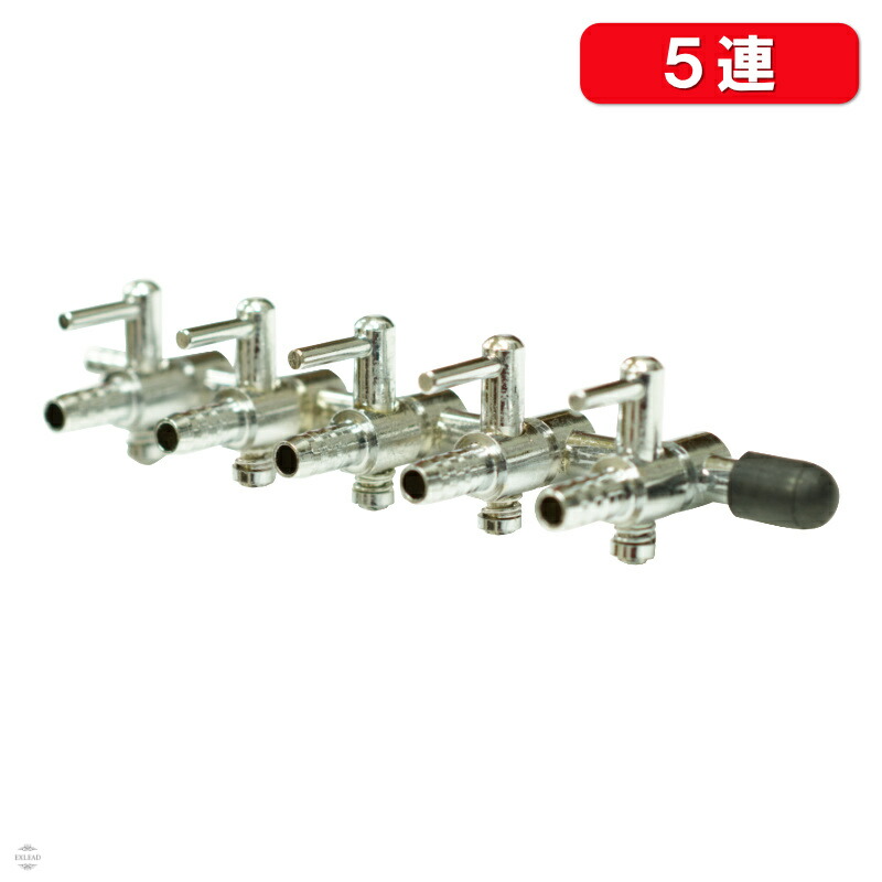 5分岐エアー エアー5分岐 エアーコック 21個 Amazon | 【めだか