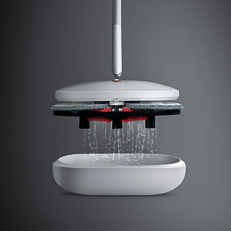 楽天市場】【送料無料】 CLEANHOME 電動モップ 自動洗浄機能 回転