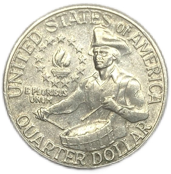 264.美品1966年アメリカワシントンクォーター25セントコイン