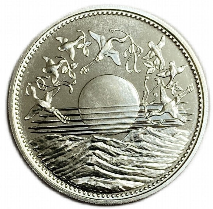 楽天市場】昭和天皇御在位60年記念10000円銀貨 【未使用】 昭和61年