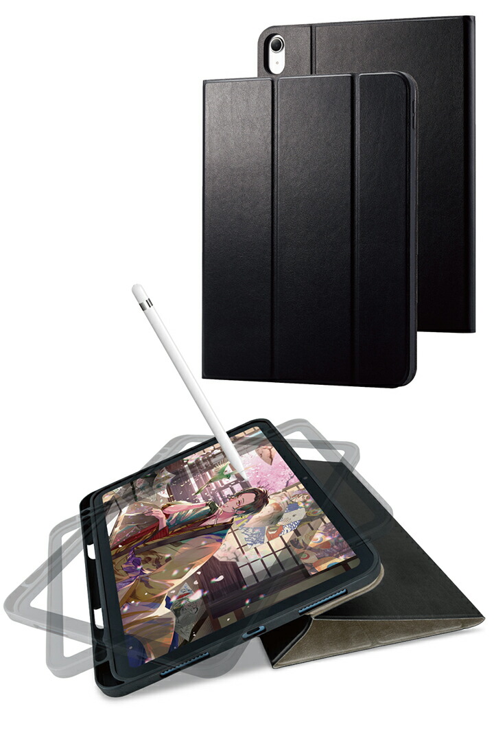 楽天市場】エレコム iPad 10.9inch 第10世代 用 フラップケース ソフト