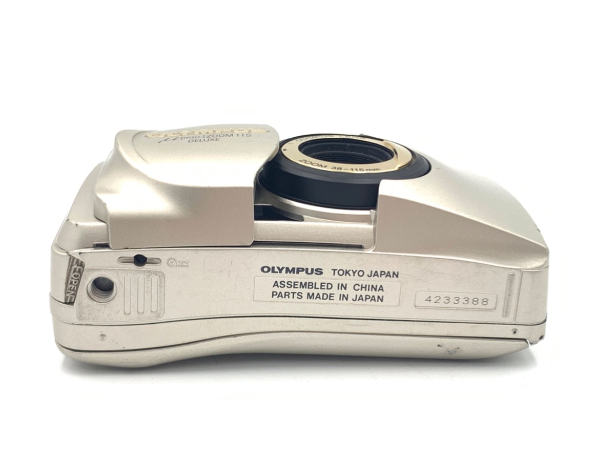 ほぼ未使用 箱&ケース付き OLYMPUS μ ZOOM 115 DELUXE ほぼ未使用 箱