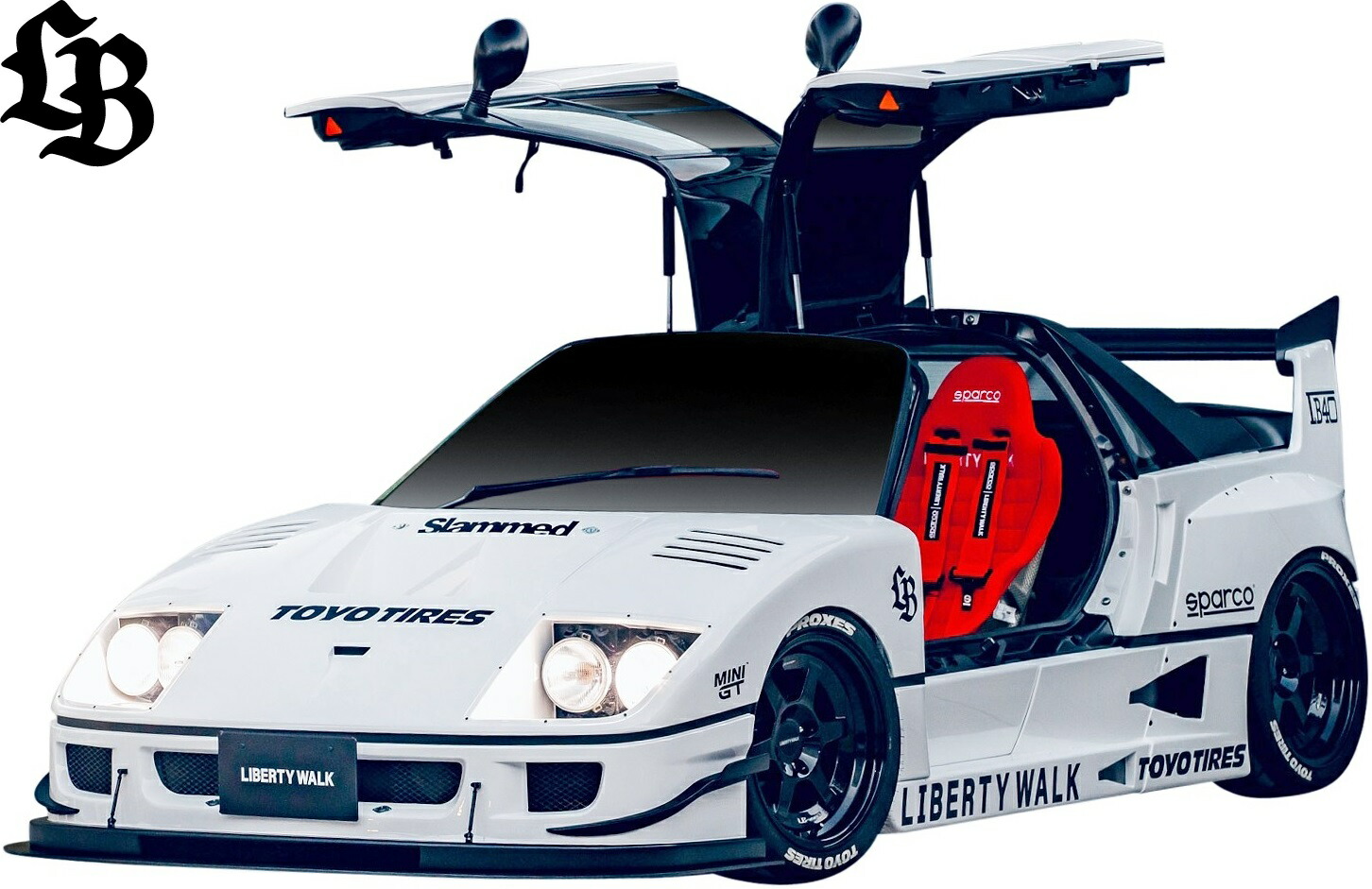 開封品】1/64 リバティーウォーク① 7台セット Amazon.co.jp: MINI GT 1/