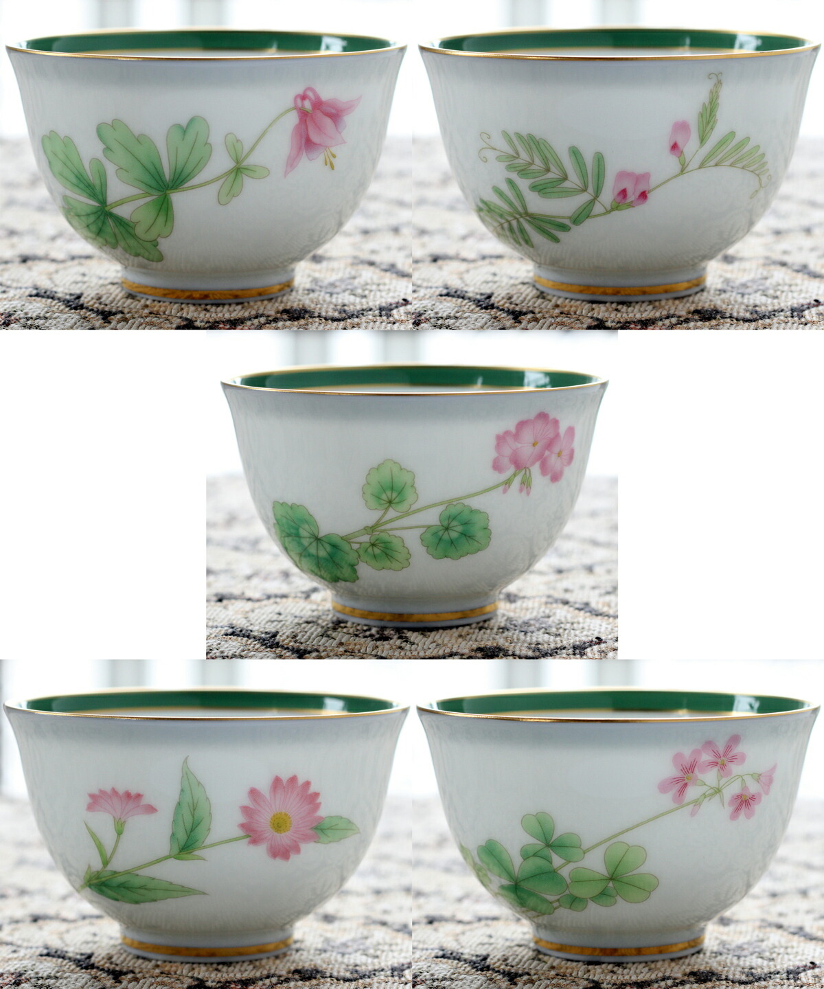 楽天市場】香蘭社 湯呑セット 茶托セット 蘭のひびき 山だより 月ご