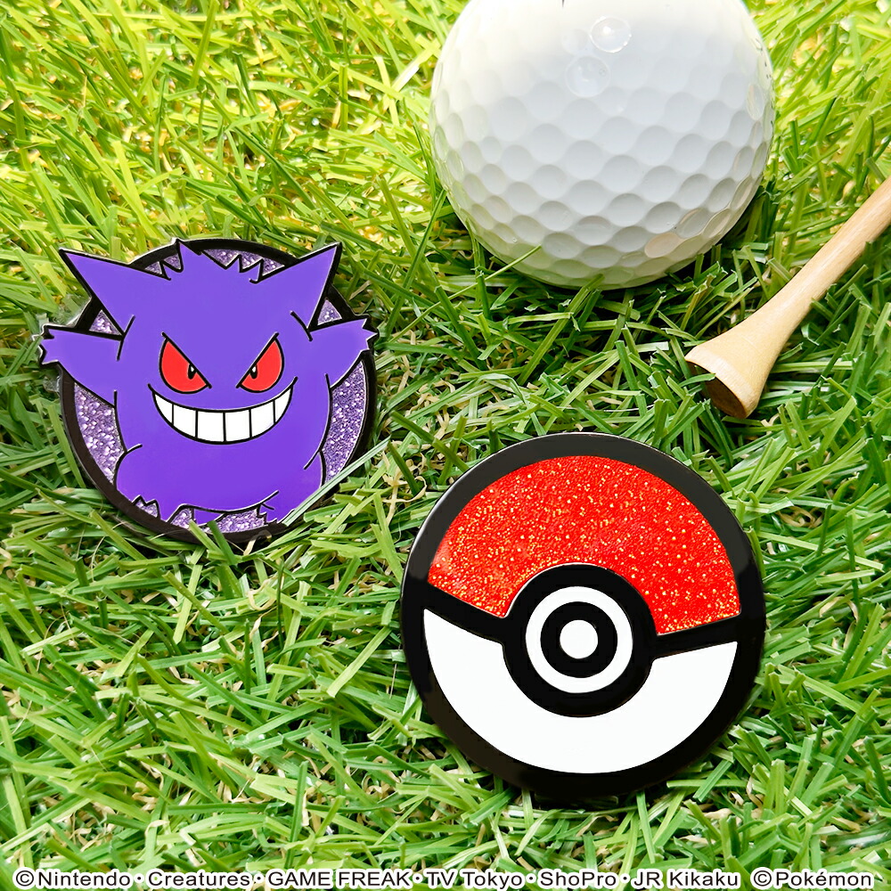 楽天市場】ポケットモンスター ゴルフマーカーBIGサイズ（ゲンガー