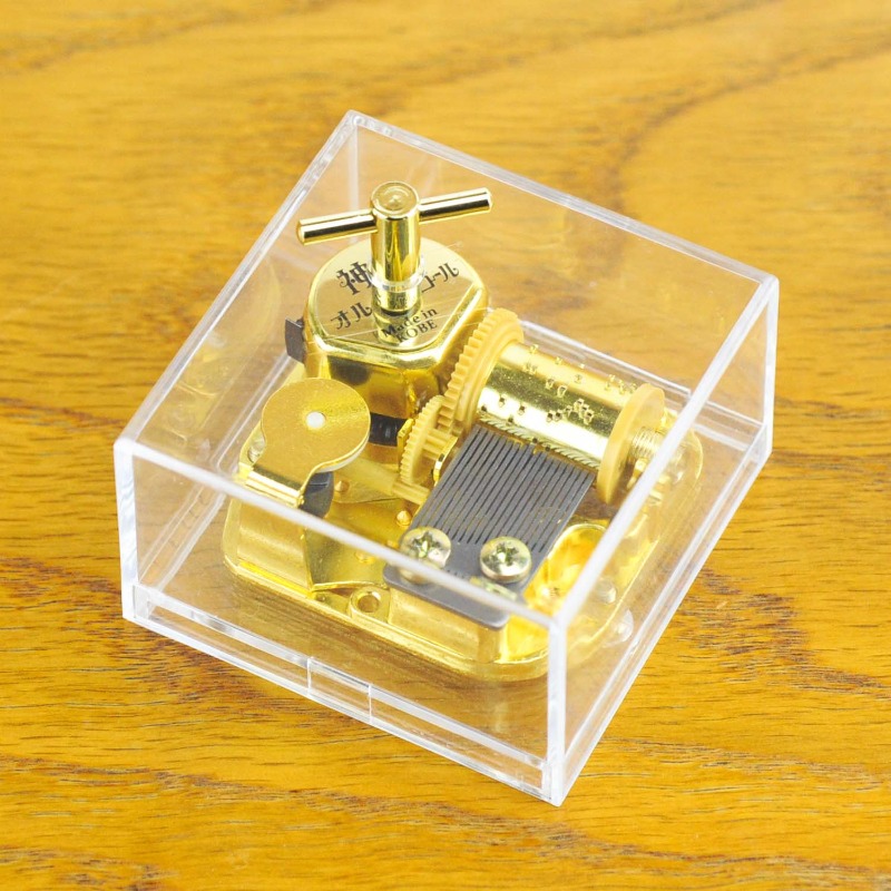 楽天市場】18弁神戸オルゴール専用 4角形クリアケース : オルゴール