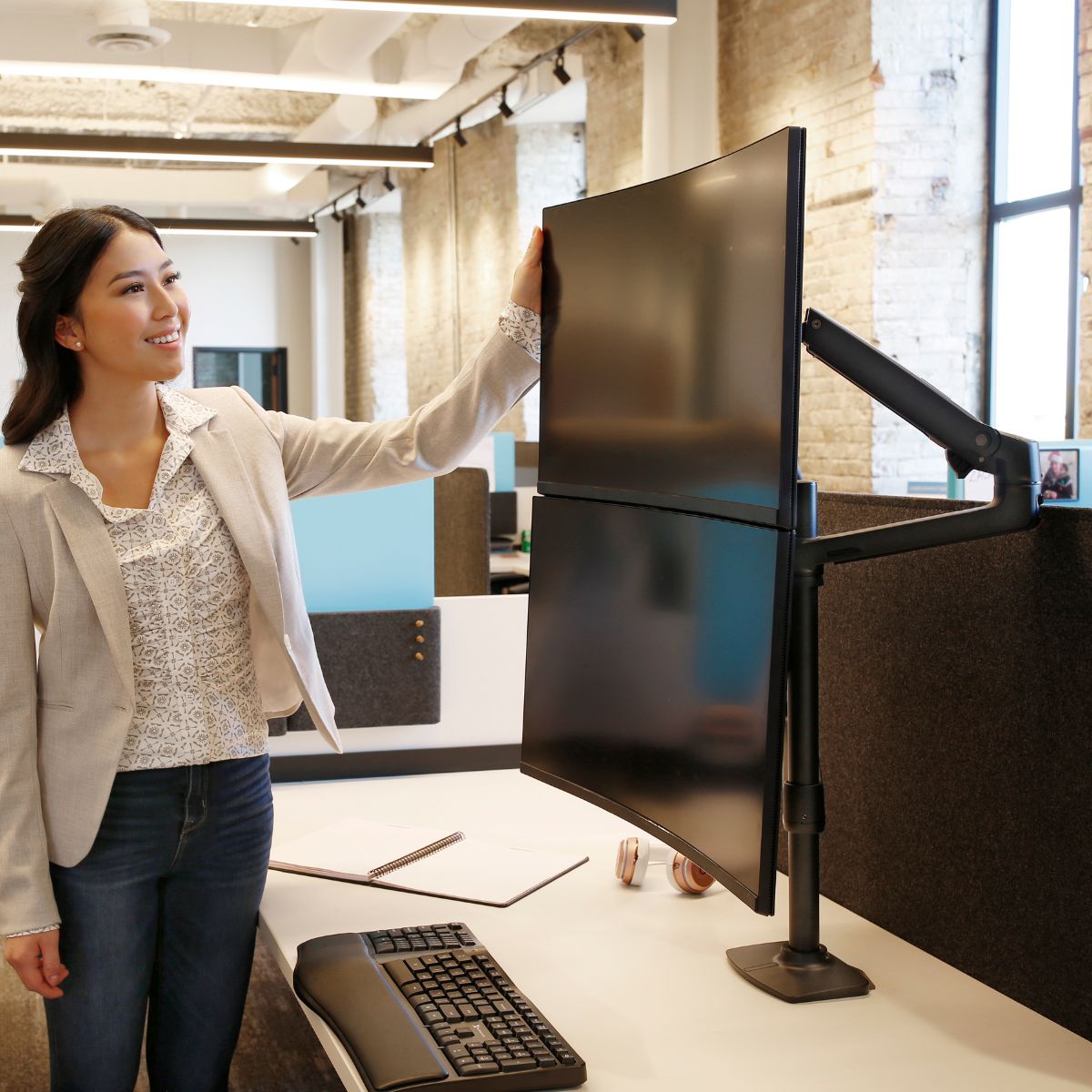 楽天市場】【モニターアーム】エルゴトロン LX デスクマウント