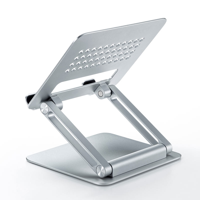 楽天市場】アルミスタンド タブレット用 角度 無段階高さ調整タイプ