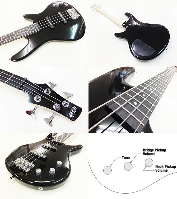 楽天市場】Gio Ibanez GSR180-BK アイバニーズ 4弦エレキベース 入門8