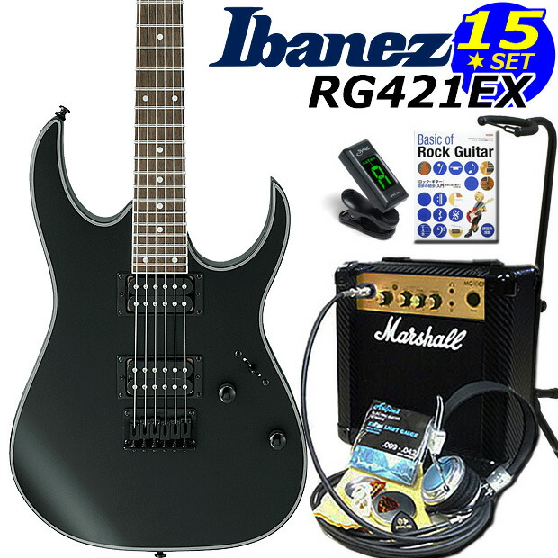 楽天市場】Ibanez アイバニーズ RG421EX BKF エレキギター 初心者