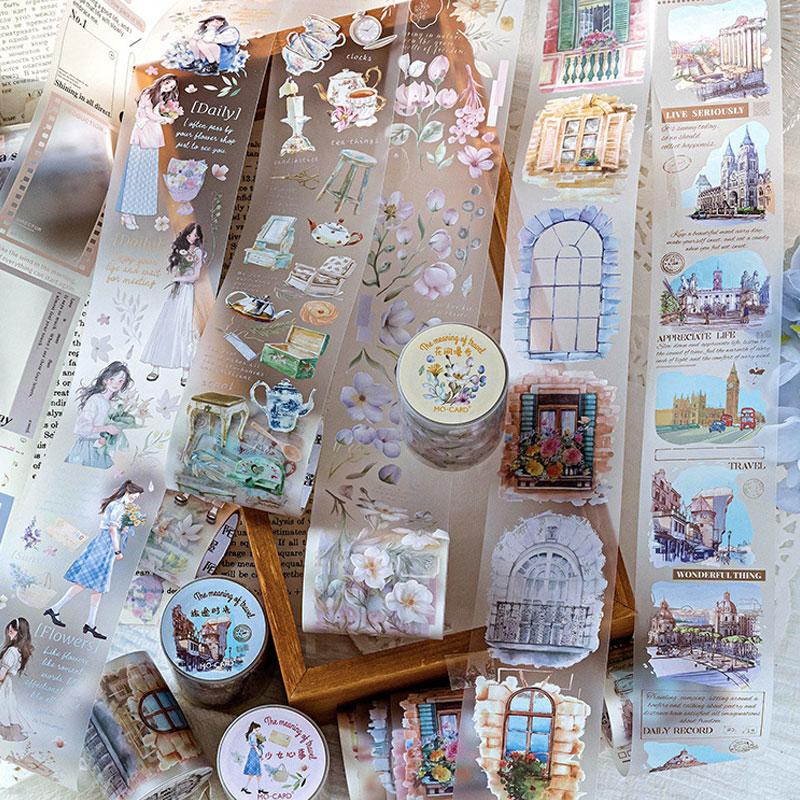 コラージュ平袋Aマステ20枚＆デザペ10枚or女の子ステッカー3枚