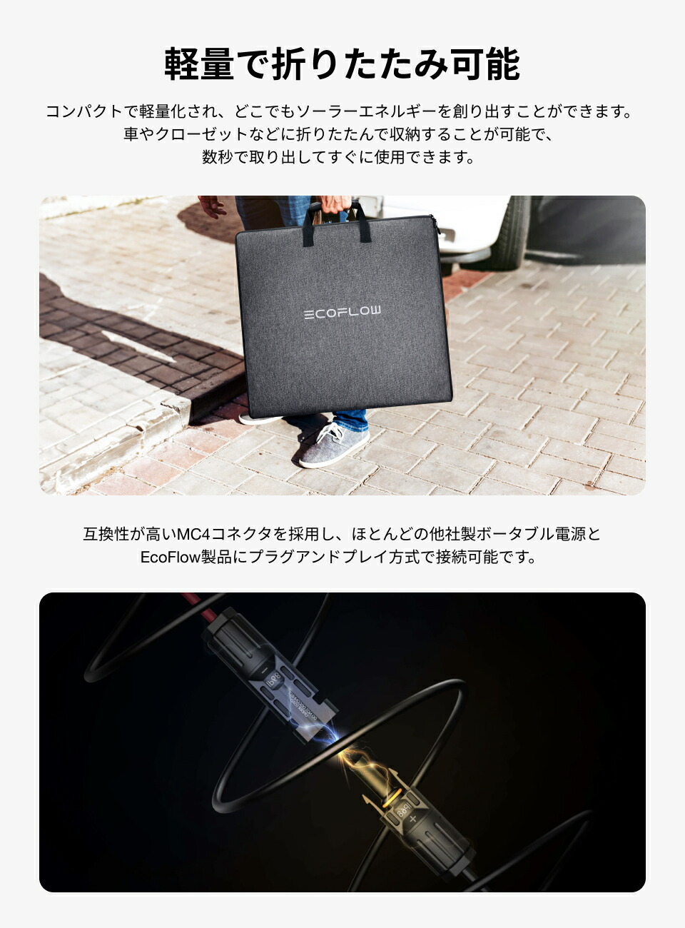 楽天市場】EcoFlow ソーラーパネル 160W片面Gen2 ソーラー充電器 太陽