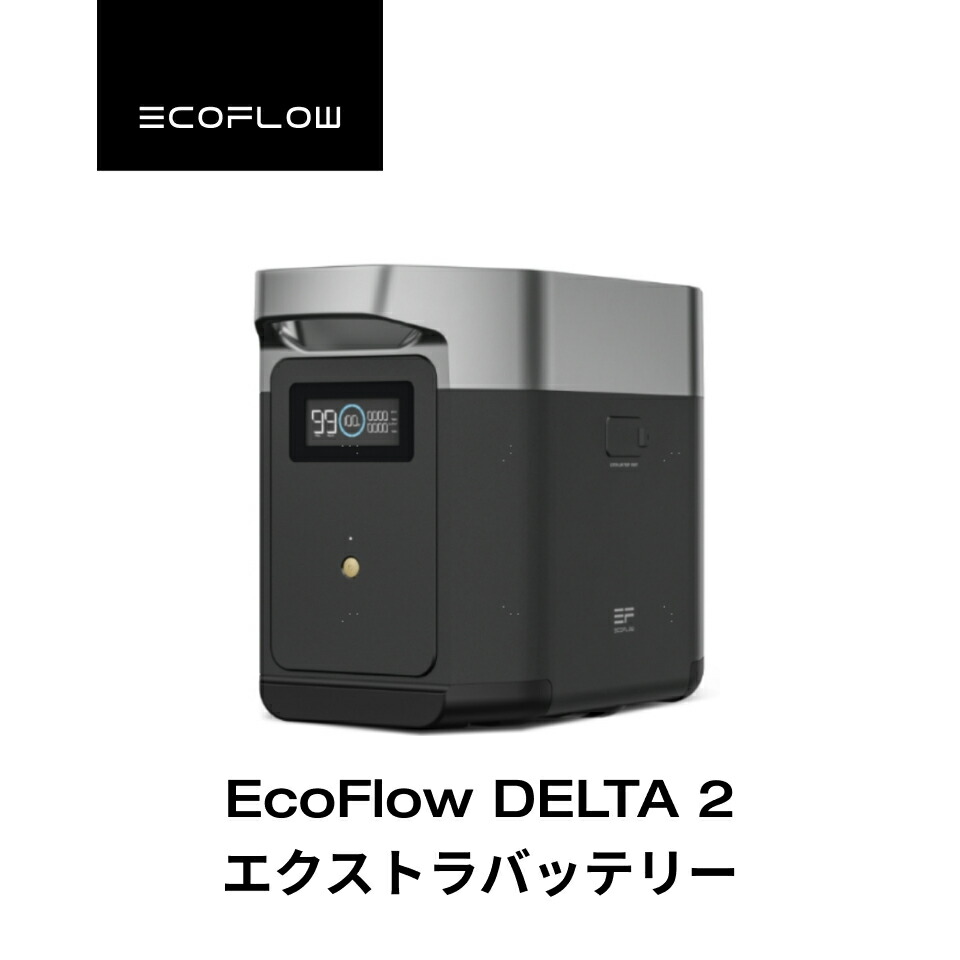 楽天市場】【売り切れ】EcoFlow DELTA 2専用エクストラバッテリー