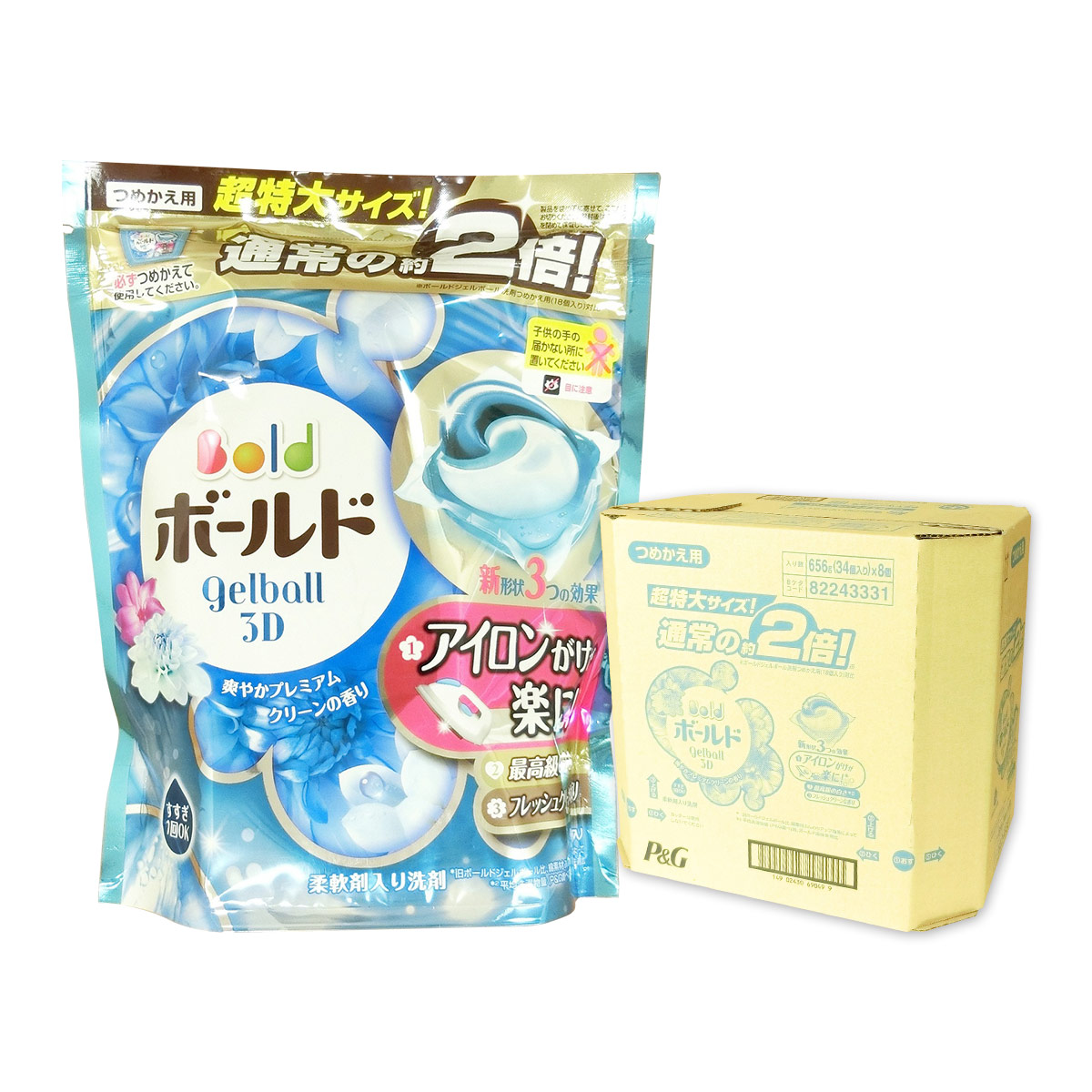 楽天市場】ボールド ジェルボール 3D 爽やかプレミアムクリーンの香り