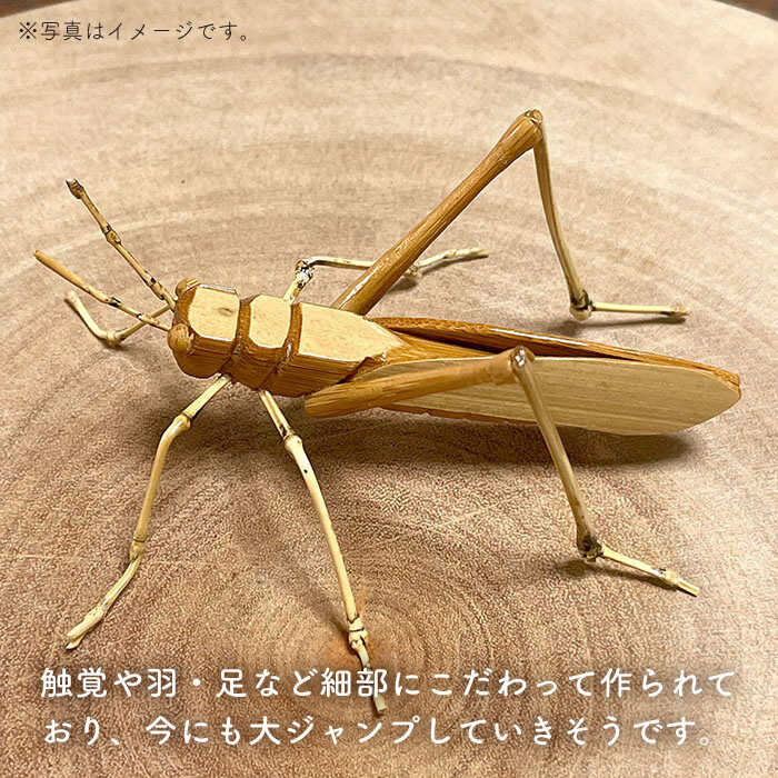 楽天市場】【ふるさと納税】爽風じぃじ工房の手作り竹細工 バッタ