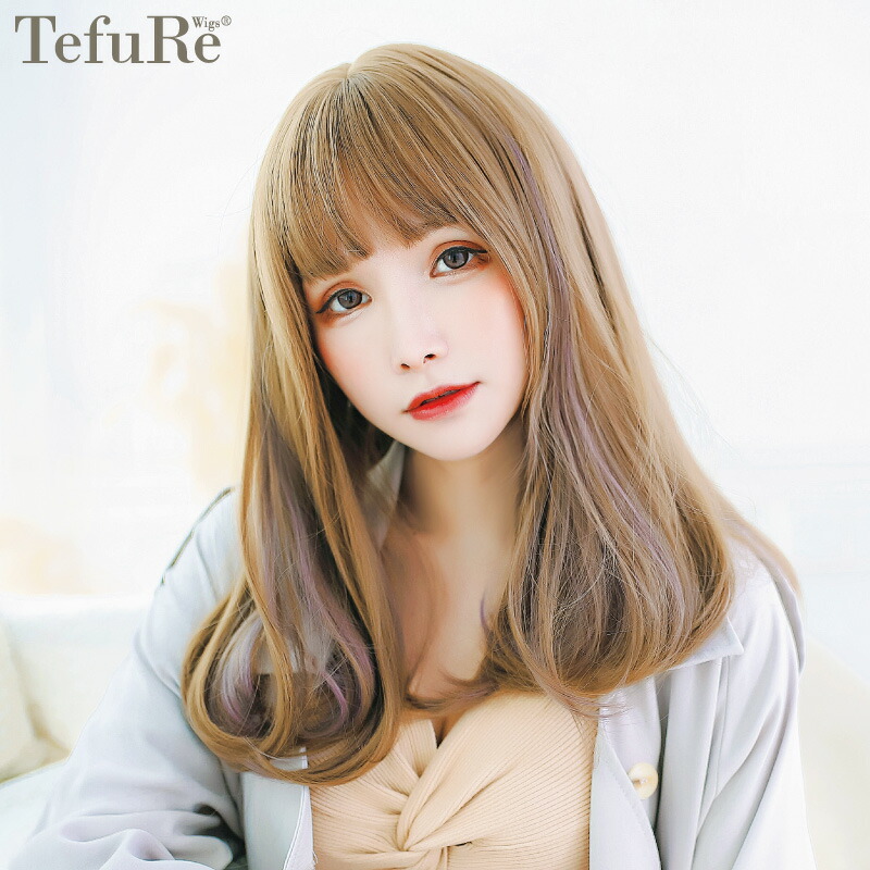 楽天市場】ウィッグ ロング セミロング ミディアム ウルフ レディース