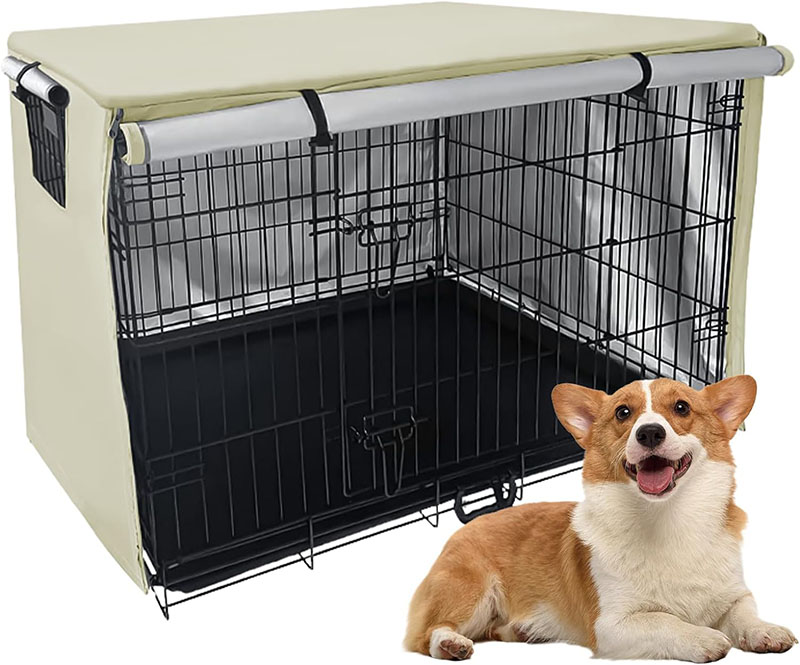 楽天市場】犬 ケージカバー 犬用 ケージ カバー 防寒 夏 通気 防音通気
