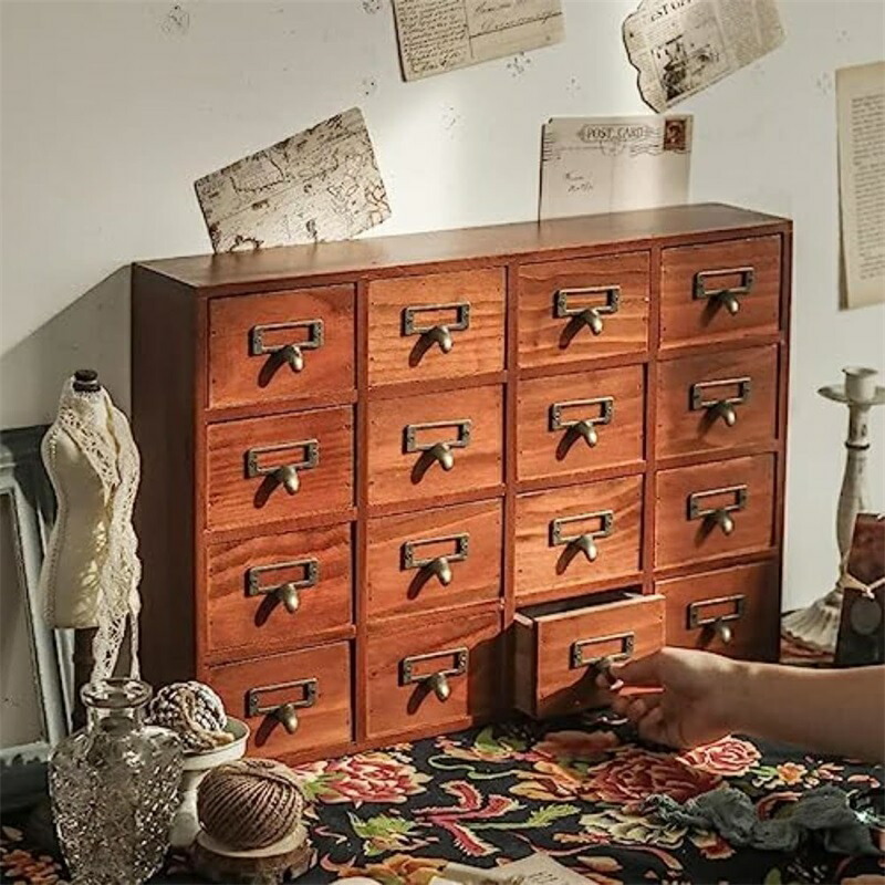 昭和レトロ 木製飾り棚 引き出し ガラスキャビネット 昭和レトロ 木製