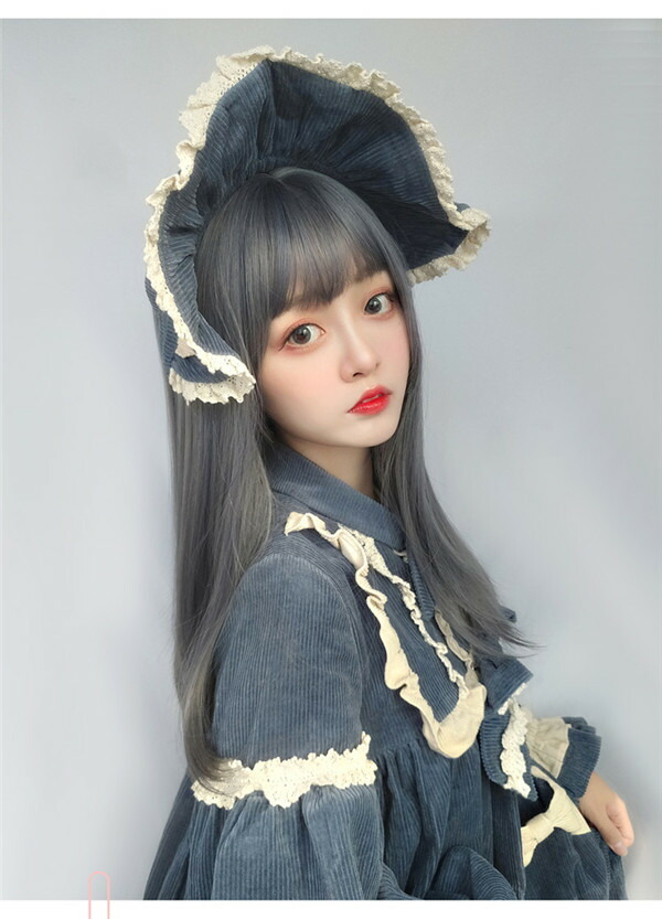 楽天市場】ウィッグ フルウィッグ 自然 日常可 lolita 原宿風 つけ毛