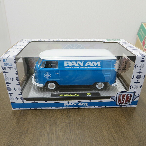 楽天市場】パンナム ワーゲンバス ミニカー 1/24 ダイキャストカー M2