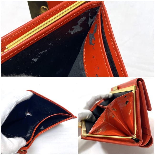 楽天市場】【送料無料】 イヴ サンローラン がま口 二つ折り 財布