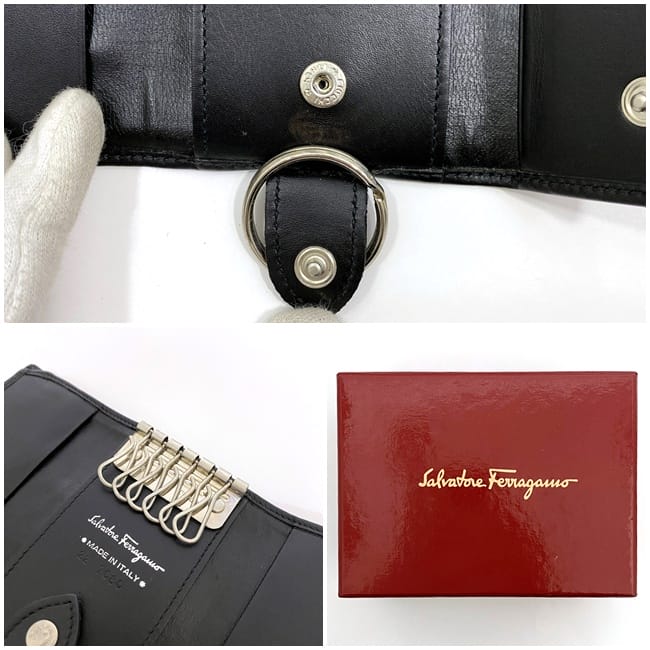 楽天市場】【送料無料】 サルヴァトーレ フェラガモ 6連 キーケース ec