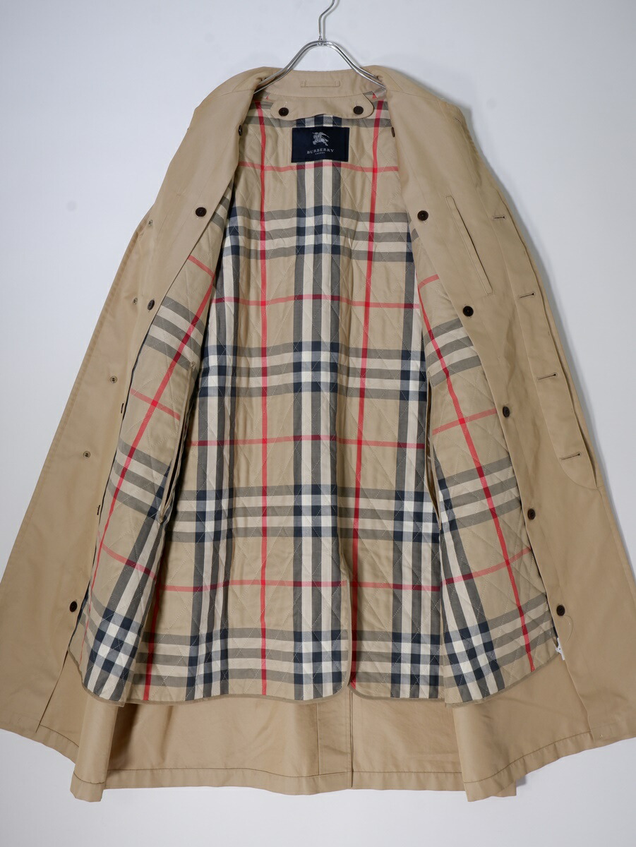 BURBERRY LONDONバーバリー 配送 ロンドン 日本製 裏地ノバチェック