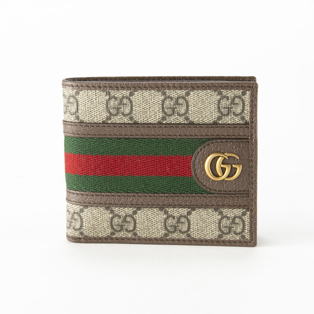 グッチ(GUCCI) GGスプリーム(GG Supreme) メンズ二つ折り財布 | 通販