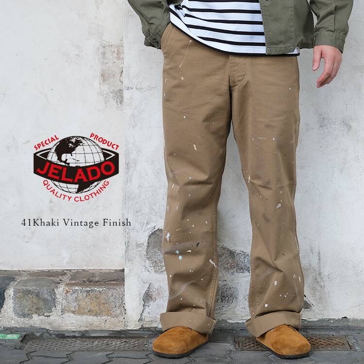 楽天市場】JELADO ジェラード 41 Khaki Vintage Finish 41カーキ