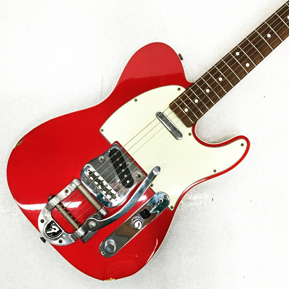 Fender Japan フェンダーテレキャスター ギター ビグスビー 赤 Fender