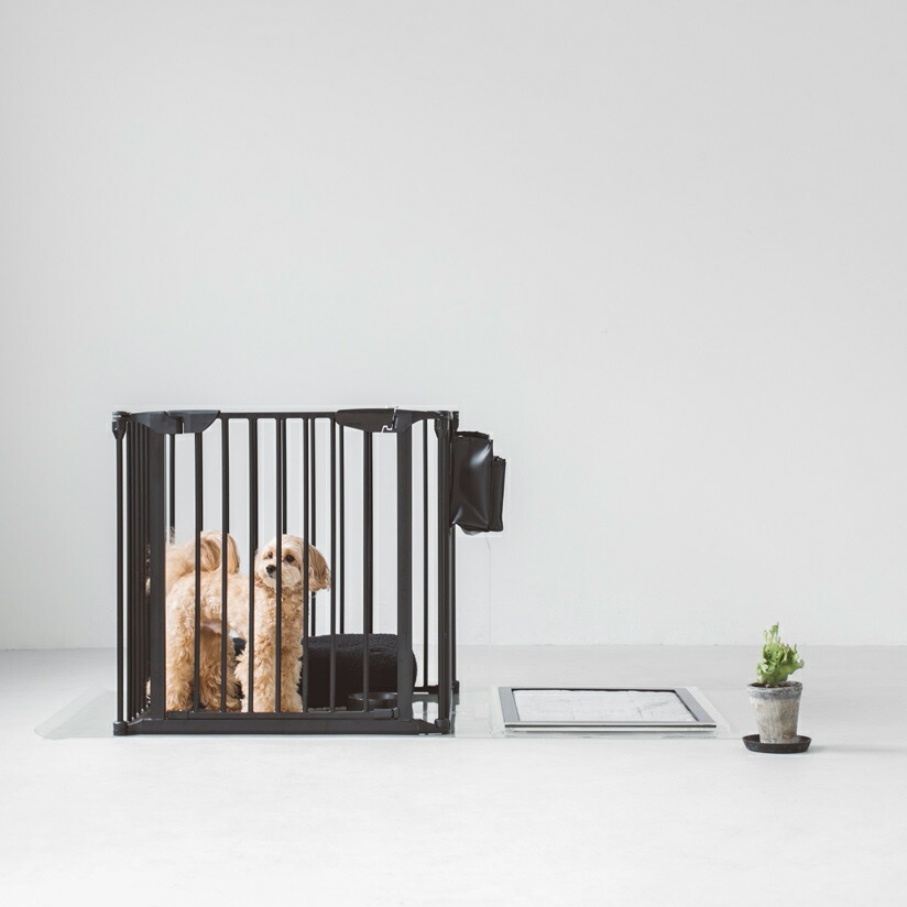 楽天市場】オリジナル スタイリッシュドッグサークル ゲート パネル 犬