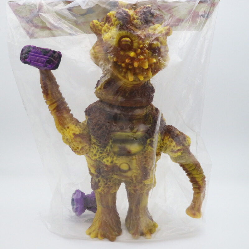 楽天市場】ZOLLMEN (ゾルメン) 円盤怪獣 マザー 黄色/茶色マーブル成型