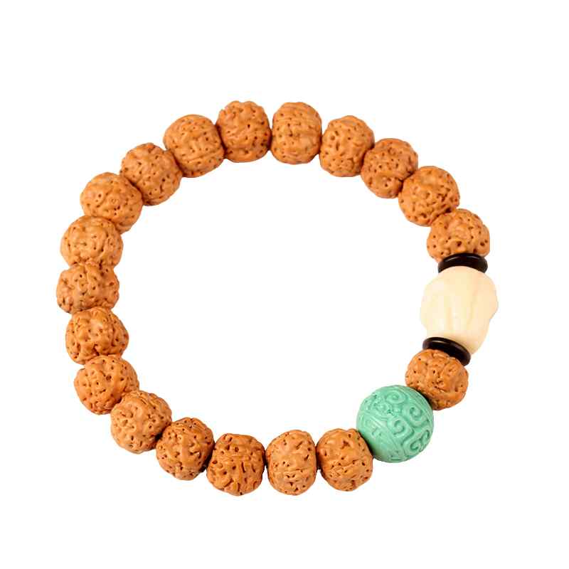 楽天市場】ルドラクシャ ブレスレット ユニセックス 民族風 伝統的