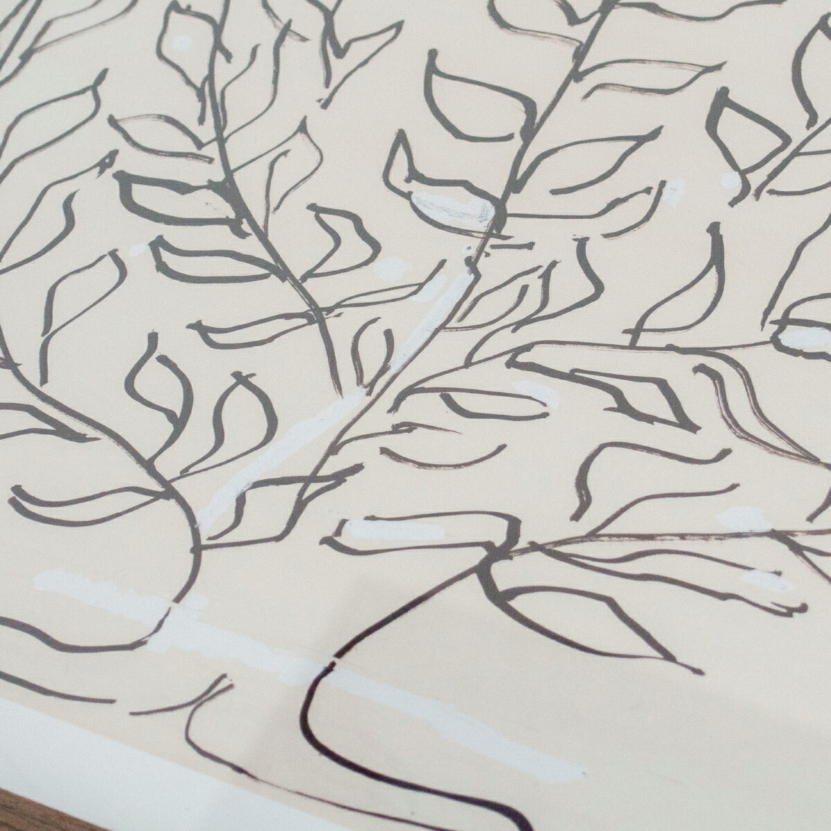 楽天市場】ポスター フレーム付き Le platane S 37.5×37.5cm 木製