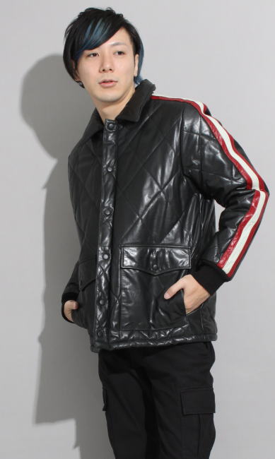 楽天市場】アウトレット品 返品不可 レザージャケット 袖ライン入り