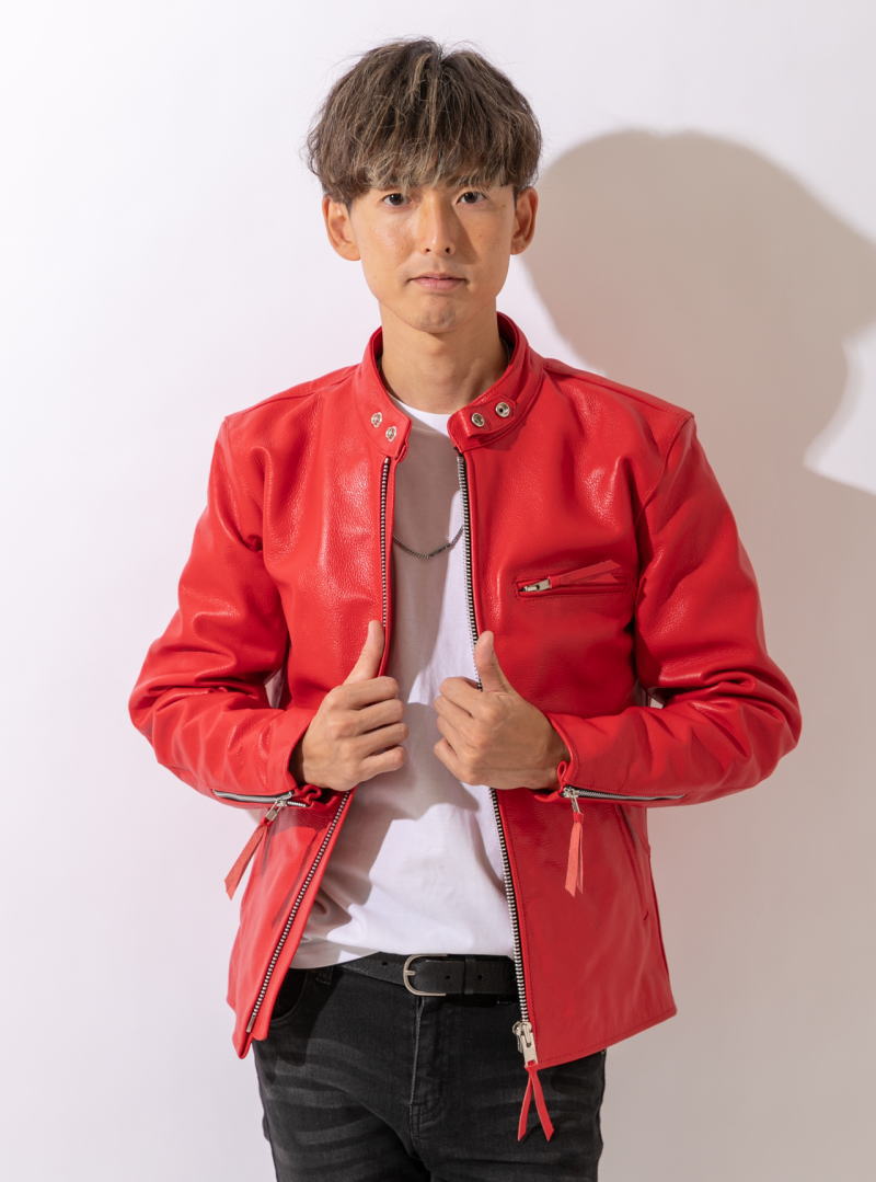 楽天市場】レザージャケット シングル ライダースジャケット メンズ