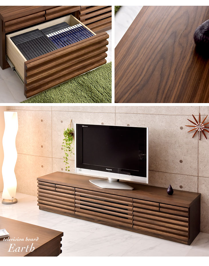 楽天市場】□正午~クーポン5％引□ 完成品 テレビ台 木製 180 天然木