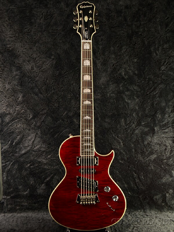 楽天市場】Epiphone Nighthawk Custom Quilt Trans Red 新品