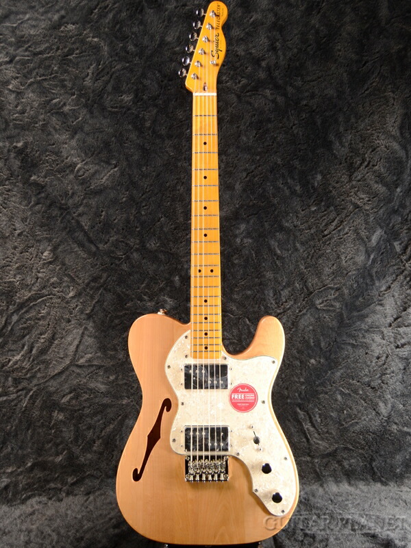楽天市場】Squier Classic Vibe 70s Telecaster Thinline -Natural