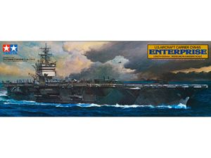 タミヤ 1/350 艦船シリーズ 78007 アメリカ海軍原子力航空母艦CVN-65