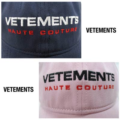 楽天市場】ヴェトモン VETEMENTS メンズ 帽子 キャップ ロゴ 2color